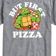 thumbnail image 3 of Teenage Mutant Ninja Turtles - But First Pizza - Men's Short Sleeve Graphic T-Shirt, 3 of 5