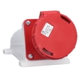 thumbnail image 3 of DEWIN Industrial Socket IP67 Conector de aviación a prueba de agua 5 PIN 63A 220‑415V para fábrica, 3 of 8