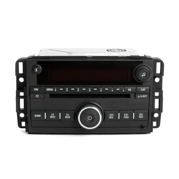Restored 2007-2008 Saturn Outlook AM FM Radio CD Player Radio w Auxiliary Input 25827114 (Refurbished)