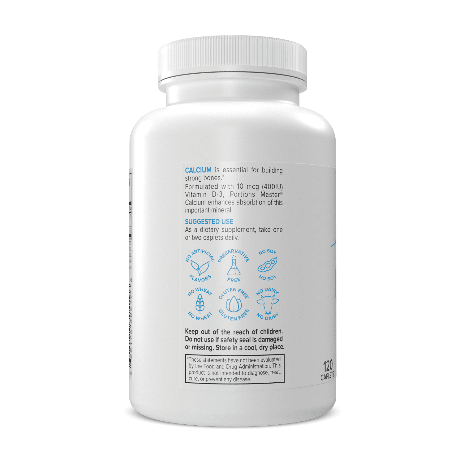 Portions Master Calcium Mineral Bone Support