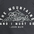 thumbnail image 3 of CafePress - The Mountains Are Calling Long Sleeve Dark T Shirt - Long Sleeve Dark T-Shirt, 3 of 4