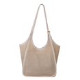 thumbnail image 1 of MesaSe Women Handbag Weave Shoulder Bag Patchwork Large Contrast Color Totes Bag(Pink), 1 of 8