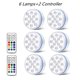 thumbnail image 1 of Luces LED sumergibles actualizadas con luz de piscina subacuática remota IP68 imán 13 LED lámpara brillante RGB para estanque/piscina/acuario Tan Jianjun  unisex, 1 of 2