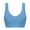 Blue, variant on 3 Pack Women Underwear Sport Yoga Bras Outdoor Seamless Bra Fitness Tops,S-3XL