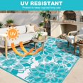 thumbnail image 4 of Alfombra de exterior LOKHOM 244 x 305 cm impermeable reversible, 4 of 9