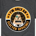 thumbnail image 3 of The Nightmare Before Christmas - Mayor Elected Official - Youth Short Sleeve Graphic T-Shirt, 3 of 5