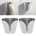 thumbnail image 4 of Hand Towel Hook Hanger, Easy To Use V Type Towel Hook Scratch Resistant Waterproof  For Bathrooms, 4 of 8