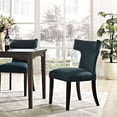 thumbnail image 2 of Modway Curve Upholstered Dining Side Chair, Multiple Colors, 2 of 4