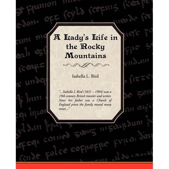 A Ladies Life in the Rocky Mountains (Paperback)