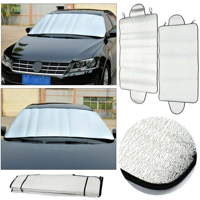 Diceymbol 2025 New Car Sun Block, Snow Block, 70*150 Double Ear Sun Block, Sun Block, Heat Foam Sun Block Easy to Use