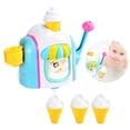 thumbnail image 2 of Máquina para hacer helados, máquina de burbujas, juguetes para el baño, fábrica de conos de espuma divertidos, juguete para la bañera, regalo, 2 of 7