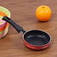 thumbnail image 4 of Nonstick Frying Pan Egg Sausages Vegetable Cooking Baking Seafood Fry Pot Home Bar Hotel Kitchen Reusable Cooking Cookware Kitchenware 14cm, 4 of 7