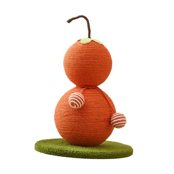Cat Scratcher Pad Kitten Renching Pad, Centro de actividades interactivas de juguete Interactive Cat Naranja