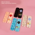 thumbnail image 4 of Cartoon Remote Baby  Toy, Silicone Chew Sensory Toy For Toddler Infant With Control Shape Number, 4 of 8