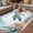 Multicolor, variant on Sea Turtle Coastal Outdoor Rug for Patio/Deck/Porch, Non-Slip Large Area Rug 4 x 6 Ft, Summer Nautical Starfish Coral Beige Indoor Outdoor Rugs Washable Area Rugs, Camping Rug Carpet Runner