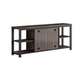 thumbnail image 6 of FESTIVO 70 in. Antique Pine With Walnut Color TV Stand for TVs up to 75 in., 6 of 8