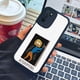 thumbnail image 4 of Destaca entre la multitud: cautivadora funda para teléfono plateada de doble capa mate con estampado gráfico para iPhone 15 Pro Max 14 13 12 Pro 11, 4 of 4