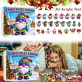 thumbnail image 4 of Countdown Set 2025 2D/3D Ornament Advent Calendar with 12 Flat Featuring Lifelike Graphics and Unique Greetings, 4 of 6