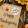 thumbnail image 3 of Wrapables 2 Inch Thankful and Grateful Thanksgiving Autumn Thank You Sticker Roll, Sealing Labels for Cards, Bags, Gift Boxes, Party Favors (250pcs), 3 of 4