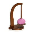 thumbnail image 1 of HanaWood Yarn Holder for Knitting and Crocheting, Crochet Gift for Knitting Lovers, Wooden Yarn Spinner for Crocheting, 1 of 5