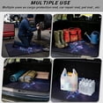 thumbnail image 3 of COEQINE SUV Trunk Mat Stylish Cargo Cover Dog Seat Cover for Dogs Cats, Scratch-proof Machine Washable Vehicle Interior Accessories for Travel, Dragonfly Rose Galaxy, 3 of 7