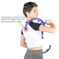 thumbnail image 3 of Trigger Point Massager - Therapy Cozy Massage Tool For Self Lower Back Massage, Neck Massage, Shoulder Massage, 3 of 5