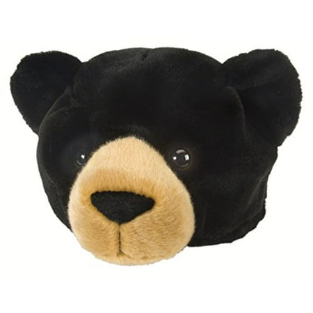 Wild Republic Black Bear Plush Hat, Kids Gifts, Dress Up, Bear Costume, 12