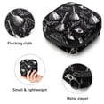 thumbnail image 3 of Sanitary Napkin Storage Bag for Girls Women, Portable First Period Pads Bag Tampons Holder Girls Travel Makeup Bag, Large Capacity Halloween Brooms Flying Eyes Bats, 3 of 6