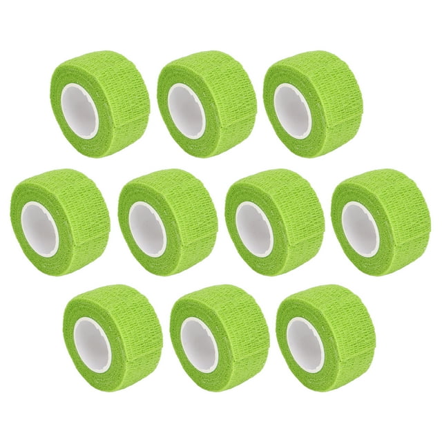 Elastic Bandage Wrap, Sweatproof Compression Bandage 1 Inch X 2.2 Yards Portable Self Adhesive For Sports