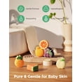 thumbnail image 3 of Bombas de baño Momcozy Fruit con aceite esencial, paquete de 14 unidades, regalo para niños, 3 of 8