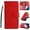 Red, variant on Case for Google Pixel 10 /10 Pro, Premium PU Leather Magnetic Closure Flip Wallet Phone Case with Card Holder Cash Slot Stand Function Embossed Flower Shockproof Lanyard Case Cover - Blue