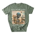 thumbnail image 2 of Funny Raccoon 5th Grade Teacher Graphic T-Shirt, First Day of School Teaching Team Matching Tee, 2 of 3