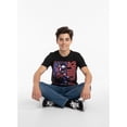 thumbnail image 5 of Marvel Spider-Man, Boys' & Big Boys' Graphic T-Shirt, Miles Box, Sizes 4-18, 5 of 7