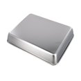 thumbnail image 3 of Mosiee High Quality Food Tray Serving Dishes Kitchen Kitchen Tool Rectangular Serving Decoration Stainless Steel Tray Plate, 3 of 9