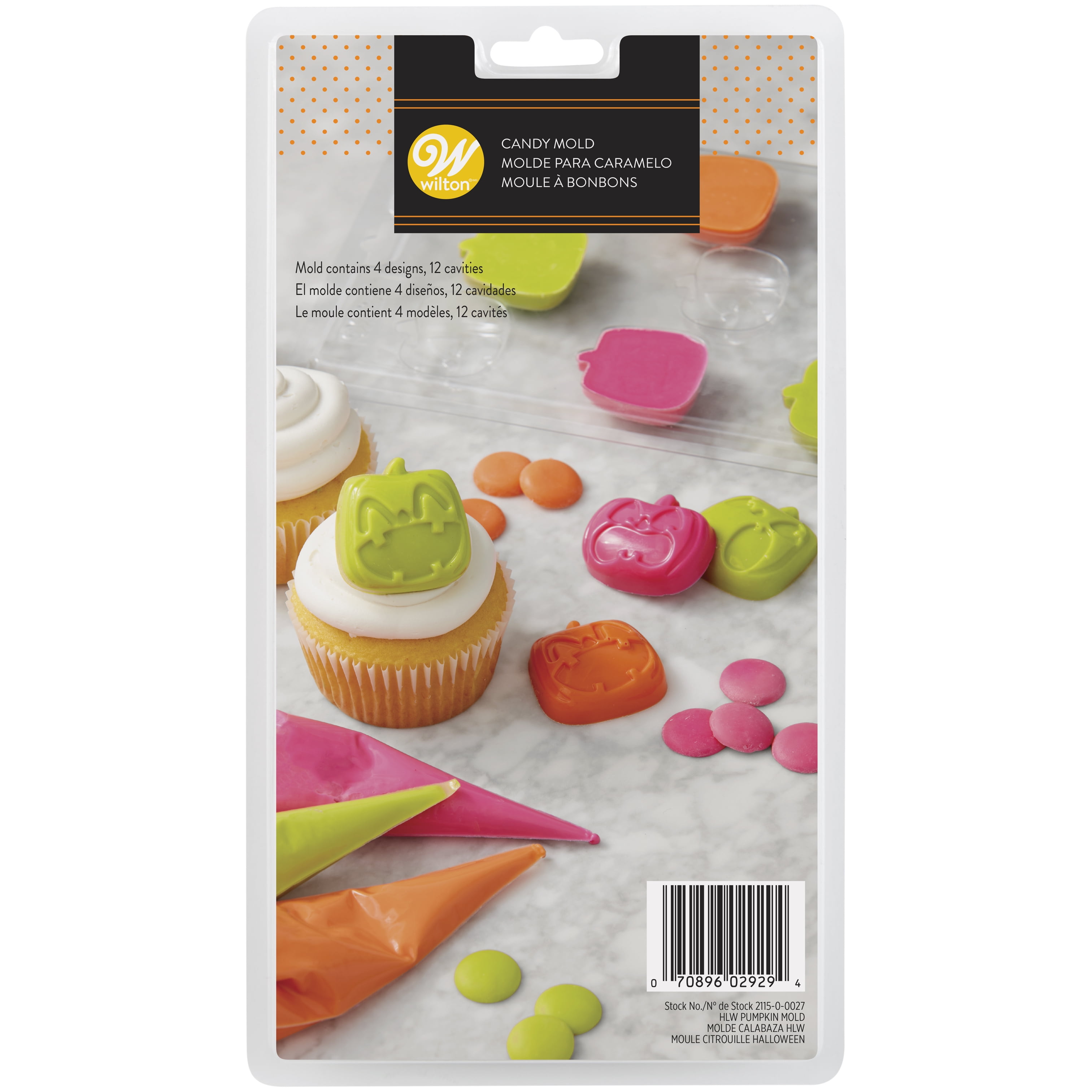 Wilton Candy Melts Candy Mold Set, Party Pack 8 Ct. - Mia Cake House