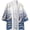 style4, variant on Multi Color Crane Print Men's Japanese Style Kimono Bathrobe for Daily Loungewear
