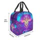 thumbnail image 3 of Easygdp Elephant in Tribal Style Bolsa Térmica Premium - Tela Oxford Impermeable, Gran Capacidad, Bolsillo Frontal, Unisex para Trabajo, Escuela, Actividades al Aire Libre y Picnics, 3 of 8