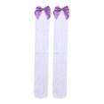 thumbnail image 2 of Liacowi Women Thigh High Stockings, Beautiful Satin Bow Extra Long Socks for Party Carnival Prom, 2 of 7