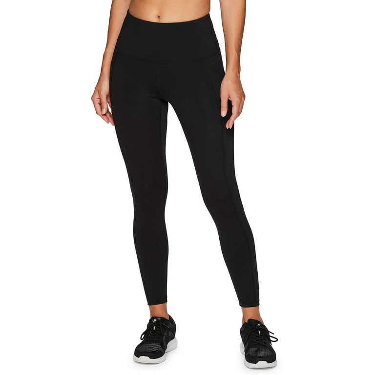 Buy RBX women sport fit training ankle length tight black combo Online