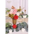 thumbnail image 3 of Flores Artificiales N&T NIETING 25 Rosas de Espuma Rojas de 8 cm, 3 of 8