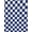 Royal/White, variant on 1" Checker Board Print Broadcloth, 60" wide, Sells by the Yard, Red/Black