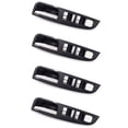 thumbnail image 1 of 4X Side Grab Handle Carbon Fiber Door Window Switch Control Panel Cover Trims Frame for MK5 Golf 5 2005-2009,4 x Door and window switch panel,two color, 1 of 5
