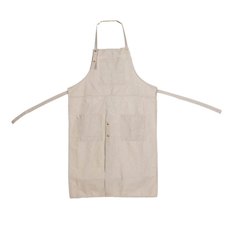 Pottery Art Apron Adult Canvas Painting Apron DIY Sculpture Overalls