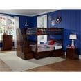 thumbnail image 3 of Leo & Lacey Full Over Full Staircase Storage Bunk Bed, 3 of 4