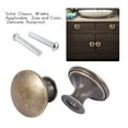 thumbnail image 4 of 25Pcs Door Drawer Knobs 30mm Antique Kitchen Cabinet Cupboard Handles, 4 of 5