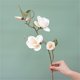 thumbnail image 5 of Gwong Decoración hogareña Flor artificial encantadora táctil real tela 3 cabezas fábula magnolia flores para sala de estar Gwong 21078143, 5 of 6