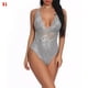 thumbnail image 1 of Enchanting Jumpsuit Soft Cosplay Body Mono de tela con pantalla de encaje para mujeres adultas, gris, XL Inevent XX000036-49, 1 of 7