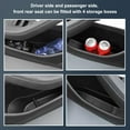 thumbnail image 4 of Model 3 Door Side Storage Box, 4Pcs Front Rear Door Side Insert Pockets Box Door Organizer Slot, Model 3 Accessories Interior Slot Replacement, 4 of 7