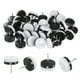 thumbnail image 1 of Uxcell 40-Pack Deslizadores de Muebles, Protectores de Pata de Silla de 1" para Pisos de Madera/Mesa/Silla/Pisos de Madera [Blanco], 1 of 1