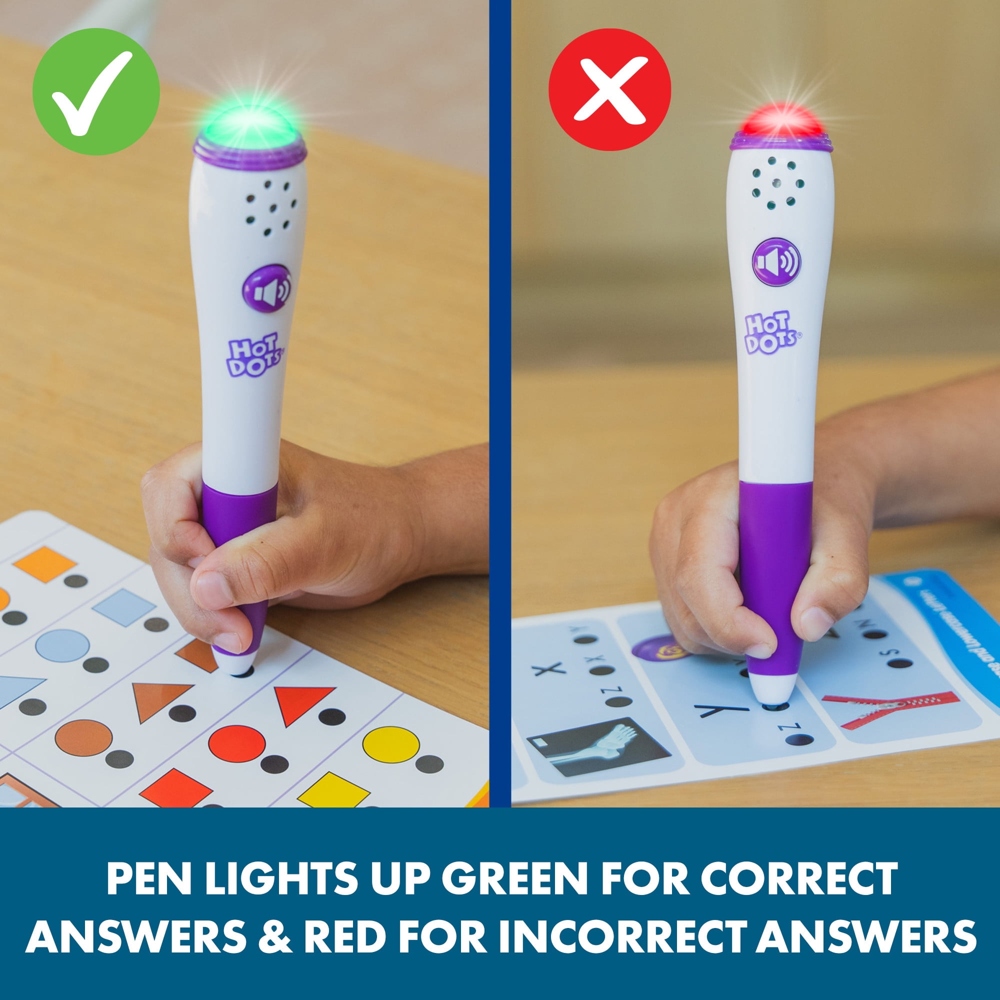 Educational Insights Hot Dots Getting Ready For School! Set, Interactive Toddler Workbooks, 4+